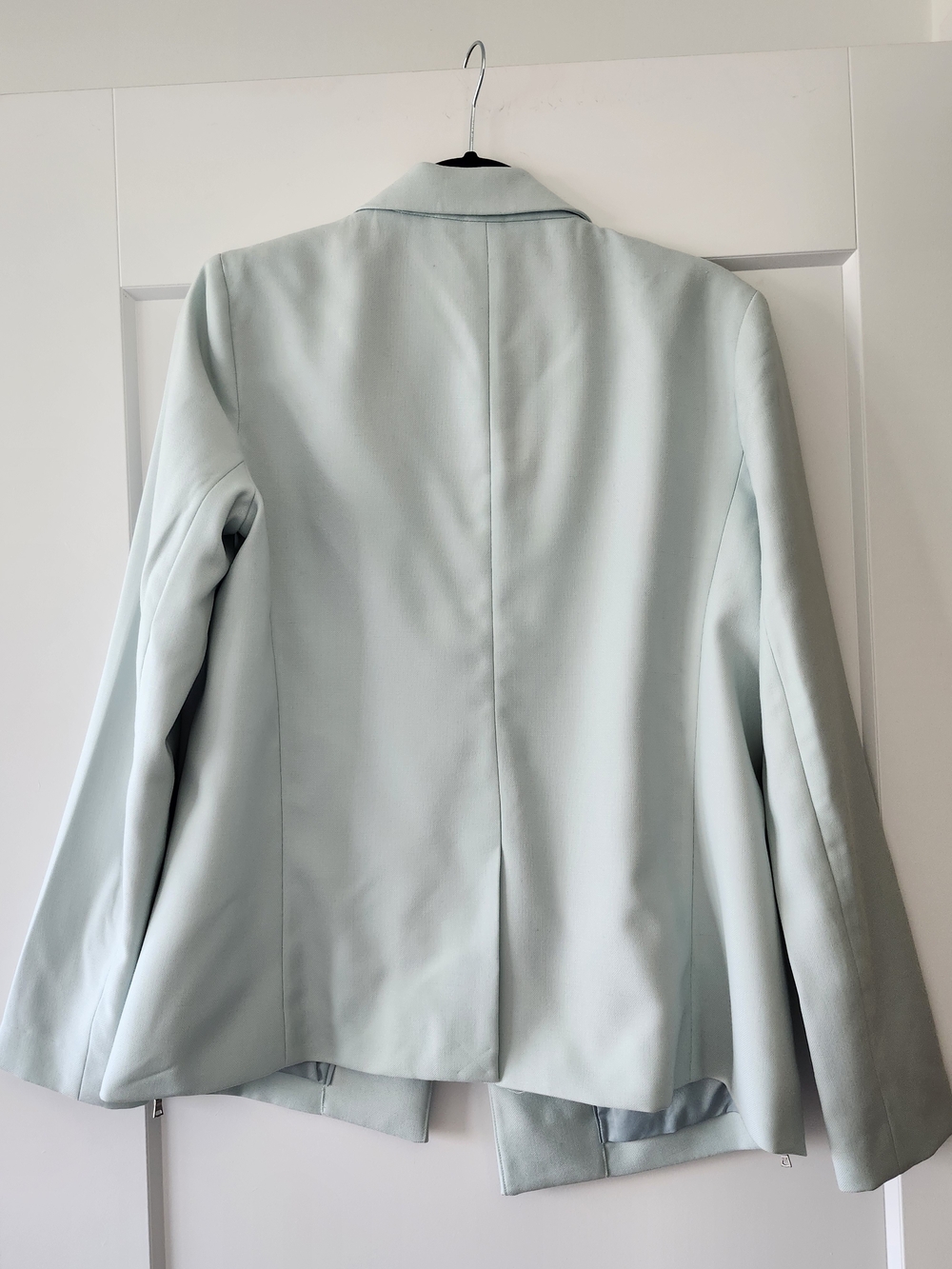 Club Monaco Pastel Blue Wool Blazer - Picture 5 of 14